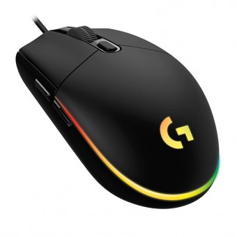 MOUSE USB GAMER LOGITECH G203 LIGHTSYNC RGB PRETO