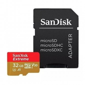 CARTAO DE MEMORIA MICRO SD 32GB SANDISK EXTREME