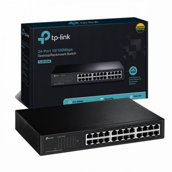 SWITCH 24 PORTAS TP-LINK TL-SF1024D 10/100