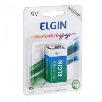 BATERIA 9V ELGIN ALCALINA