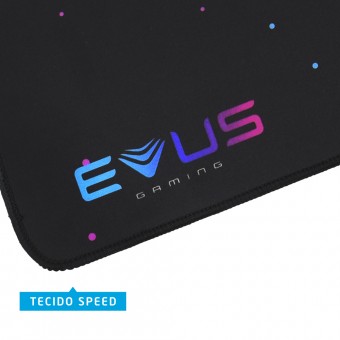 MOUSE PAD GAMER EVUS MP-900B SPEED 900 X 400MM PRETO