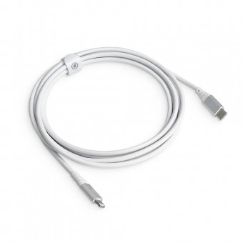 CABO LIGHTNING TIPO C IWILL HARD CABLE 1.2M BRANCO
