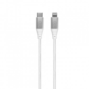 CABO LIGHTNING TIPO C IWILL HARD CABLE 2M BRANCO