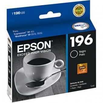 CARTUCHO EPSON 196 PRETO (5ML)