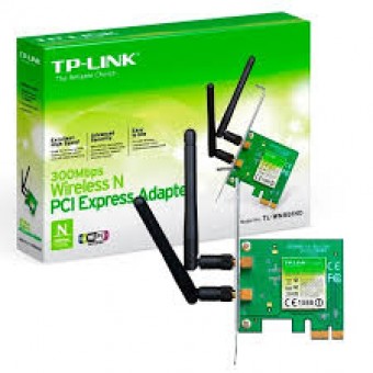 PLACA DE REDE PCI-EX WIRELESS TP-LINK TL-WN881ND 300MBPS
