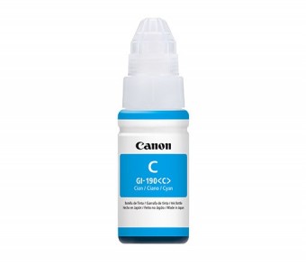 GARRAFA DE TINTA CANON 190 GI-190C CIANO (70ML)