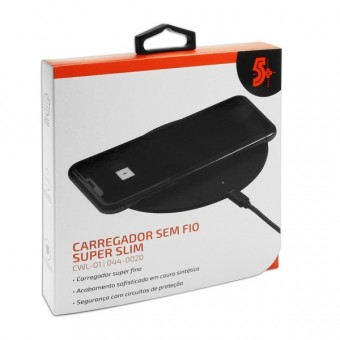 CARREGADOR SEM FIO CHIPSCE SUPER SLIM CWL-01