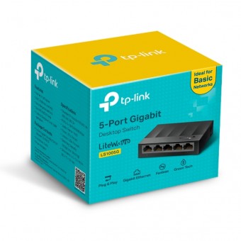 SWITCH 05 PORTAS TP-LINK LS-1005G 10/100/1000