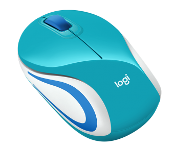 MOUSE SEM FIO LOGITECH M187 VERDE AGUA