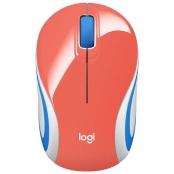 MOUSE SEM FIO LOGITECH M187 CORAL