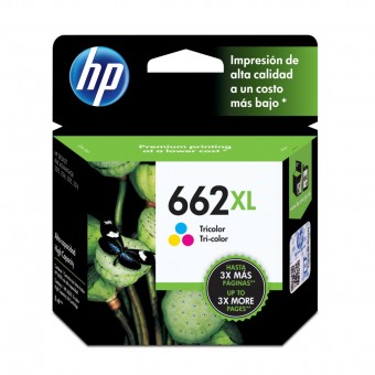 CARTUCHO HP 662XL CZ106AB COLOR (8ML)