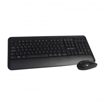 TECLADO E MOUSE C/ FIO C3TECH KT-200 PRETO