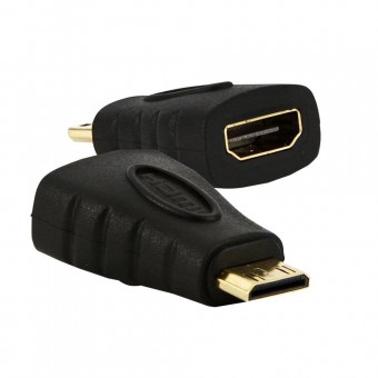 ADAPTADOR MINI HDMI MACHO P/ HDMI FEMEA MD9