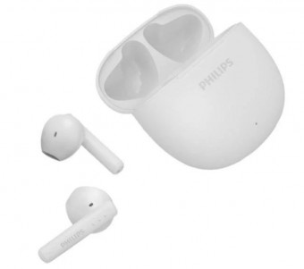 FONE DE OUVIDO SEM FIO PHILIPS TWS-TAT1139WT BRANCO