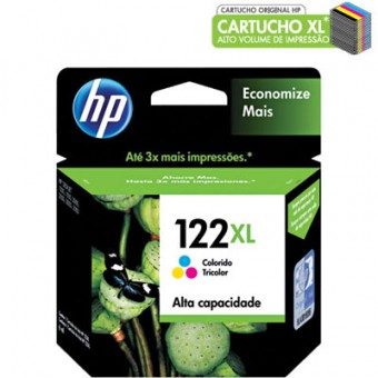 CARTUCHO HP 122XL CH564 COLOR (7,5ML)