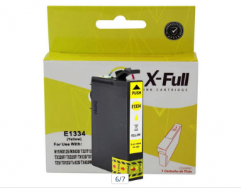 CARTUCHO EPSON COMPATIVEL 133 AMARELO (10ML) X-FULL