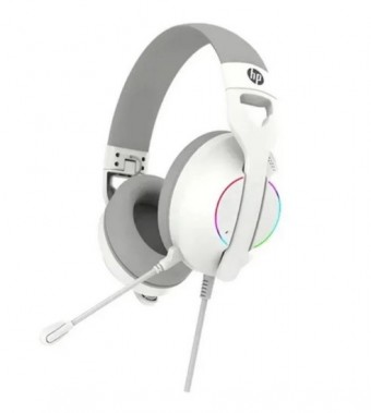 HEADSET USB HP DHE-8003U RGB USB 7.1 BRANCO