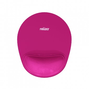 MOUSE PAD ERGONOMICO RELIZA COMFORT ROSA