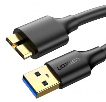 CABO MICRO USB 3.0 UGREEN 0.50CM PRETO