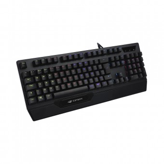 TECLADO USB GAMER MECANICO C3TECH KGM-1200 PRETO