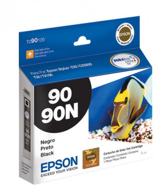 CARTUCHO EPSON 90N PRETO (5ML)