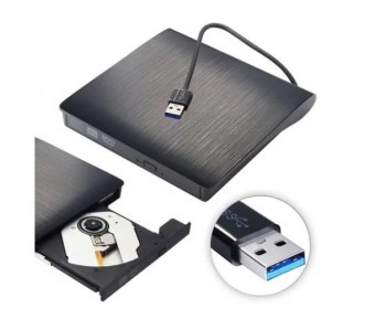 GRAVADOR DVD EXTERNO KNUP KP-LE300 USB 3.0