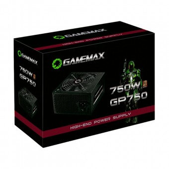 FONTE ATX 750W GAMEMAX GP750 80PLUS BRONZE PFC ATIVO C/ CABO