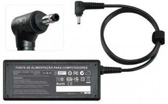 CARREGADOR P/ NOTEBOOK VAIO FE14 VJFE41F11X 19V - 2.1A 40W P.FINA