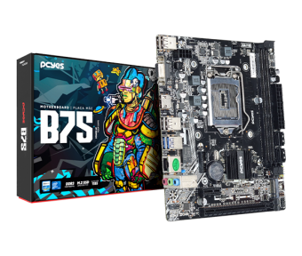 PLACA MAE LGA 1155 PCYES B75 M.2 HDMI/VGA - 3ºGER.
