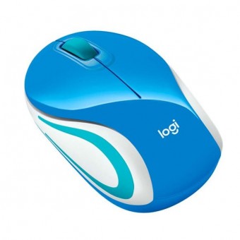 MOUSE SEM FIO LOGITECH M187 AZUL