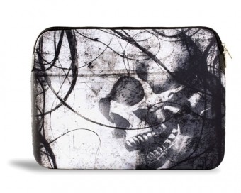 CAPA P/ TABLET 7" RELIZA CAVEIRA NEGRA