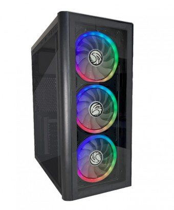 GABINETE ATX S/ FONTE BRAZILPC GAMER BPC C22901 PRETO