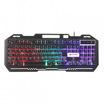 TECLADO USB GAMER C3TECH KG-40BK LED RGB