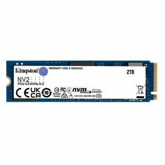 HD SSD 2TERA KINGSTON M.2 2280 NVME SNV2S PCI-EX 4.0 3500MB/S LEIT. 2800MB/S GRAV.