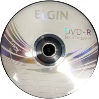 DVD-R 4.7GB 120MINUTOS 8X ELGIN (UNIDADE)