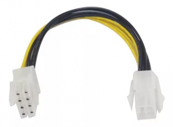 CABO ADAPTADOR ATX 4 PINOS P/ 8 PINOS PLACA MAE