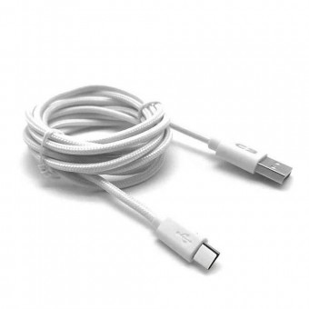 CABO TIPO C USB C3PLUS CB-C11 1M BRANCO