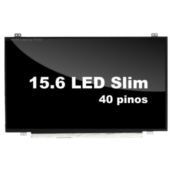 TELA P/ NOTEBOOK 15.6" LED SLIM 40 PINOS C/ PRESILHAS