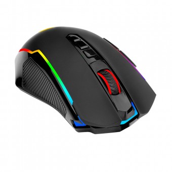 MOUSE SEM FIO GAMER REDRAGON NIX M914 10000DPI RGB PRETO