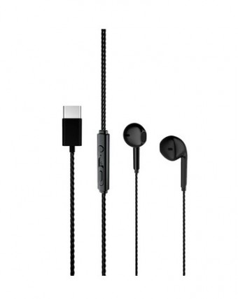 FONE DE OUVIDO TIPO C LECCO EH104 PRETO