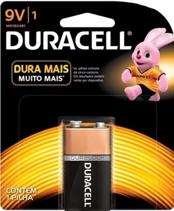 BATERIA 9V DURACELL ALCALINA