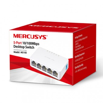 SWITCH 05 PORTAS MERCUSYS MS105 10/100