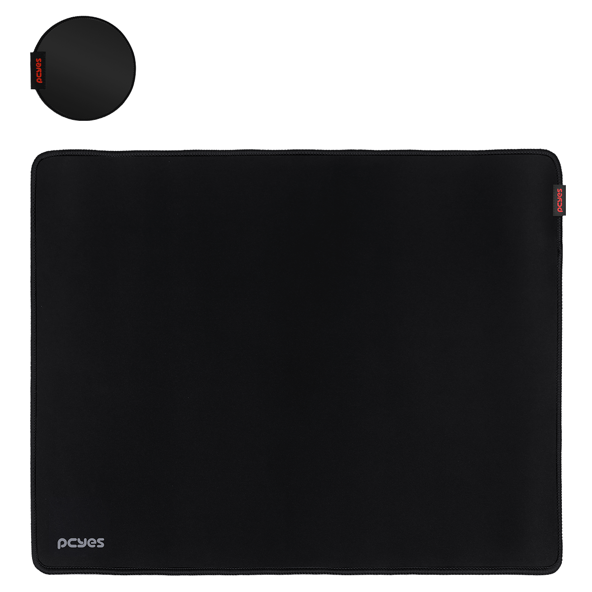MOUSE PAD GAMER PCYES BLACK STANDARD 360 X 300MM PRETO
