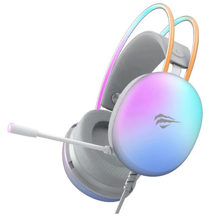 HEADSET P2 HAVIT H2037D RGB BRANCO