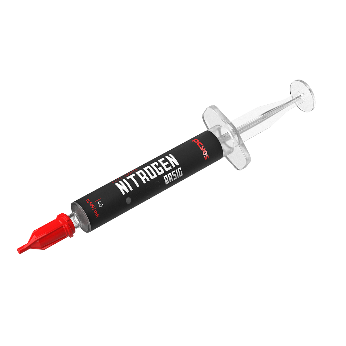 PASTA TERMICA 4G PCEYS NITROGEN BASIC BISNAGA 5,5W/MK PRATA