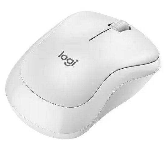 MOUSE SEM FIO BLUETOOTH LOGITECH M240 SILENT BRANCO