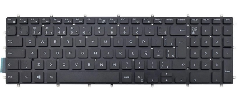 TECLADO P/ NOTEBOOK DELL P75F001