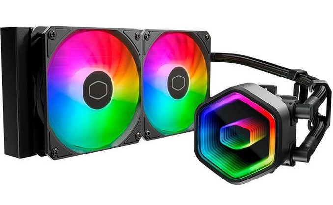 WATER COOLER 240MM COOLER MASTER MASTERLIQUID 240 CORE II ARGB PRETO