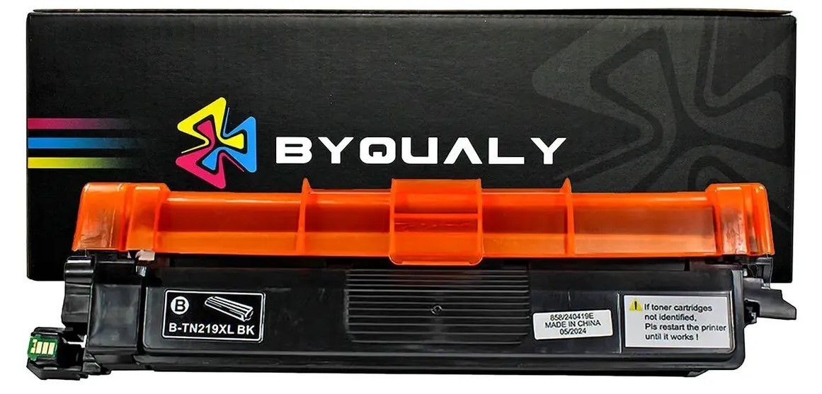 TONER COMPATIVEL BROTHER TN219XL PRETO 3K BYQUALY