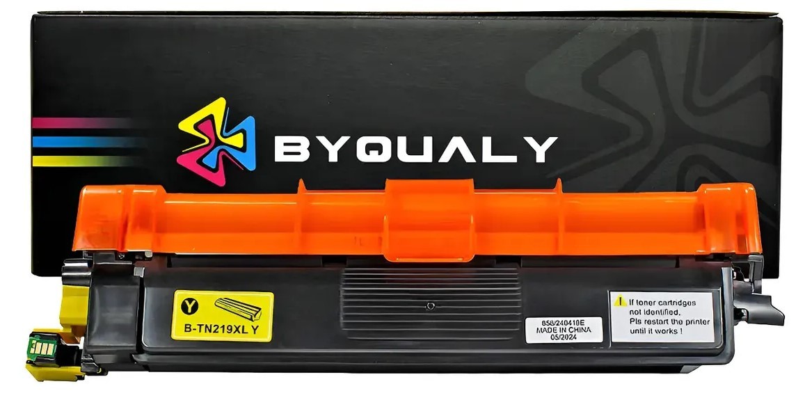 TONER COMPATIVEL BROTHER TN219XL AMARELO 2.3K BYQUALY